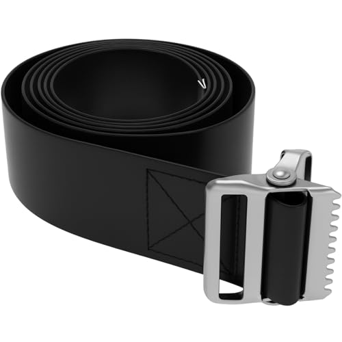 Vive Waterproof Gait Belt (60 Inch) - Easy-to-Clean, Wipeable Transfer Belt - Physical Therapy Belt with Quick Release Metal Buckle - Lift & Walking Assist Device for Seniors, Elderly and Bariatric