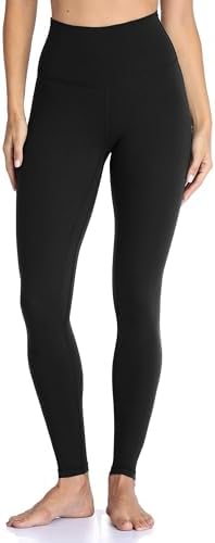 Colorfulkoala Womens Yoga Leggings Full Length 28'' High Waist Tummy Control Sport Comfort