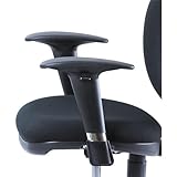 Safco Products Chair Arms for Metro Extended-Height Chair 3495 BL, Durable Polyurethane Construction, Height Adjustable