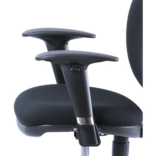 Safco 3495BL Chair Arms for Metro Extended-Height Chair, Durable Polyurethane Construction, Height Adjustable, Add on Or Replacement