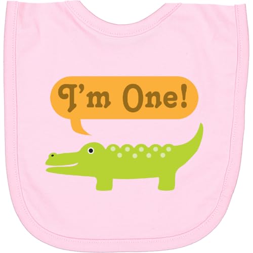 inktastic 1st Birthday Alligator Jungle Newborn Bib