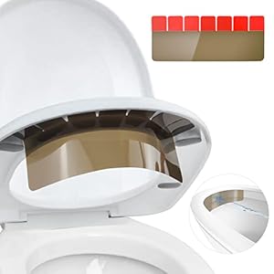 LISINAN Pee Guard for Toilet Seat-Potty Training Kids (and Adults) from Peeing Through The Gap Between The Toilet seat…