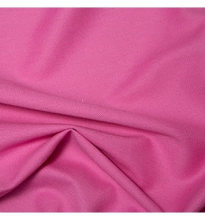 EU Fabrics Cotton Canvas Fabric | Upholstery Material by The Metre UK | 100% Cotton Fabric for Outdoor Projects | Ideal for Home Decor, Art and Crafts (Pink, 1 Metre x 150cm)