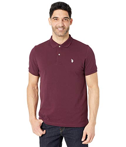 Image of U.S. POLO ASSN. Men Cotton Regular Fit Solid Polo With Small Pony