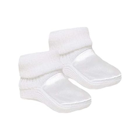 Aelstores Knitted Baby Booties with Bow Cover