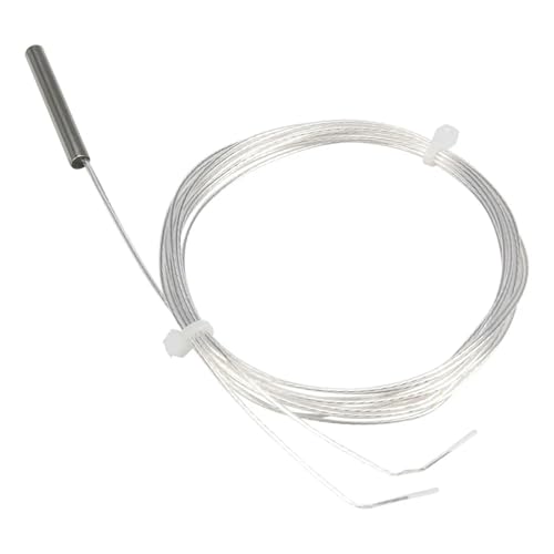 Sensor RTD PT100 FTARP05 con sonda resistente de acero inoxidable y cable de 1,5 m 3
