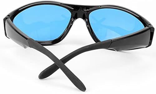 Miniatura 5 de Gafas de seguridad Láser Gafas protectoras 190-380nm 600-760nm Lámpara de sodio de alta presión HPS Luz Protección de los ojos con estuche