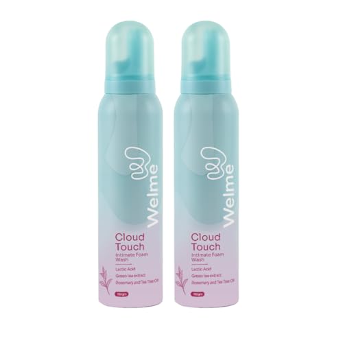 Welme Cloud Touch Intimate Wash for Women Lactic Acid, Green Tea Extract, Rosemary & Tea Tree Oil | Prevents Itchiness, Irritation and Soothes Intimate Skin | For Normal-Sensitive Skin (2)