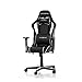 DXRacer (l'original) Prince P08 Chaise Gaming, Simili Cuir, Noir-Blanc, Jusqu'à 1,85 m