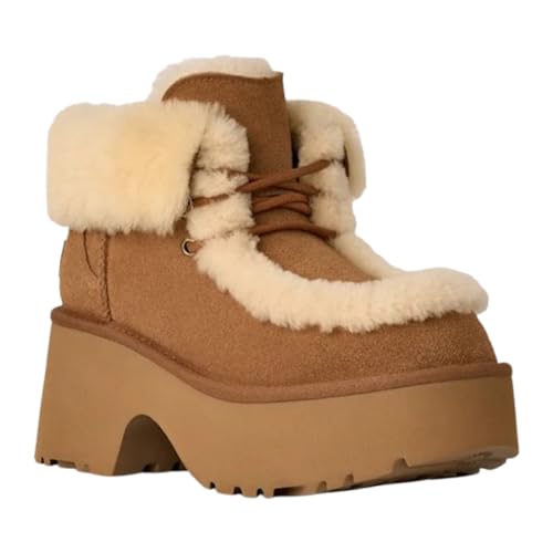 [AO] u[c u[eB  q[ XG[h V[vXL GX~[ [XAbv fB[X C Esmee Lace Up 1171532 CHESTNUT US6(23.0cm) [sAi]