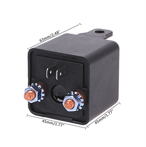 Relé 12VDC 200A relé de coche continuo para interruptor automotriz y motor de camión 7