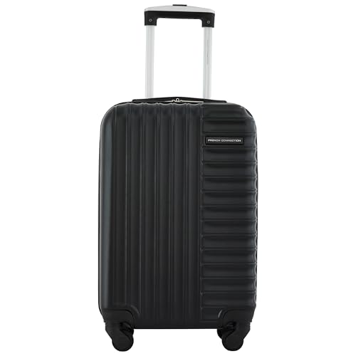 Image of French Connection 22 inch Quinn Carry-On Luggage, Black