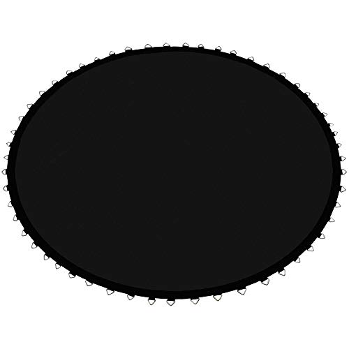 Focus Sport Ø 366cm 72 Ösen Sprungtuch Trampolin Trampolinsprungtuch Sprungmatte Trampolinzubehör Ersatz schwarz Cover