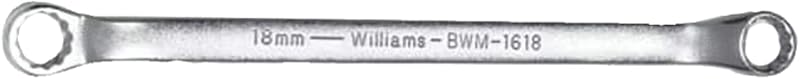 Chave Estrela Dupla Williams BWM-1618 com Offset de 10°, 16 x 17 mm