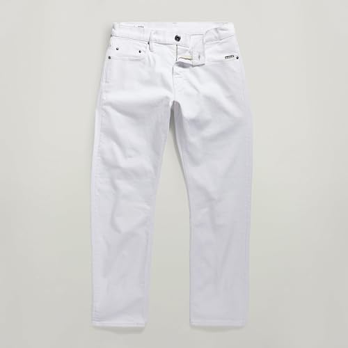 G-STAR Raw - Mens Mosa Straight Jeans, Color Paper White Gd, Size: 30W x 32L4