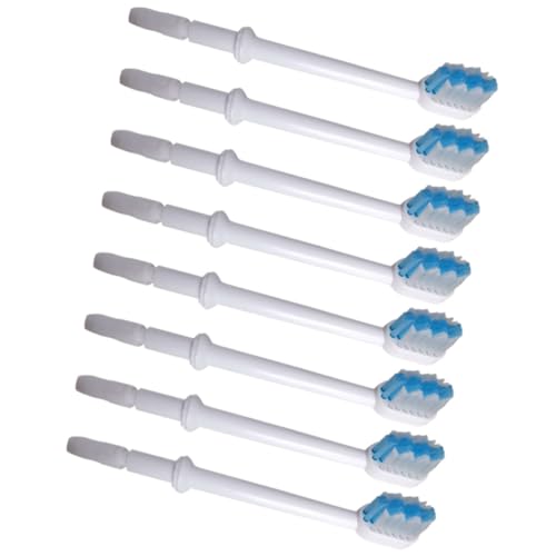 Limpieza eficaz de zonas oscuras entre dientes con cabezales de cepillo para palillo de agua