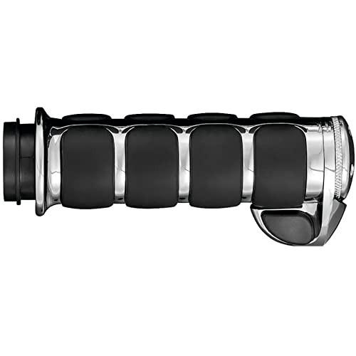 Poignées Kuryakyn 6228 Premium ISO chromées et ergonomiques pour custom