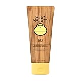 Sun Bum Original SPF 50 Sunscreen Body Lotion - Broad Spectrum Moisturizing Sunscreen with Vitamin E - Hawaii 104 Act Compliant (Made without Octinoxate & Oxybenzone) - Travel Size - 3 oz