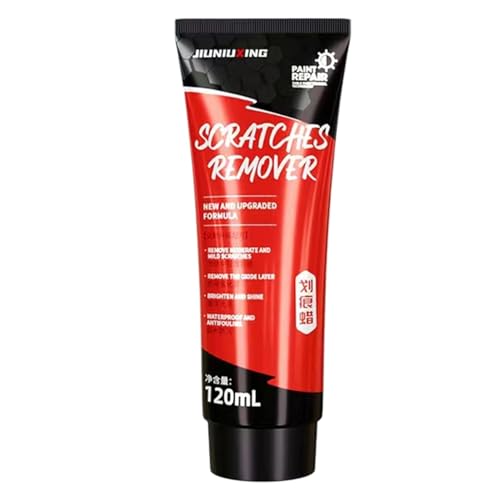 車のスクラッチリペアワックス、車用スクラッチリペアワックス - カーワックス自動車塗装補修用疎水性 - 多機能スクラッチ消しゴム、120ml 車用スクラッチリムーバー、すべてのペイントカラーのカーディテイリングカー