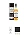 Produktbild Knockando 15 Jahre Single Malt Whisky 0,7 Liter + Classic Malt Nosing Glas mit Aufschrift 1 Glas + Schiefer Glasuntersetzer eckig ca. 9,5 cm Durchmesser