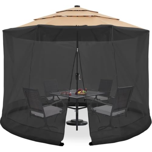 Parasol Mosquito Netting con Cordon Ajustable y Entrada con Cremallera miniatura 1