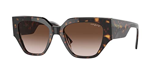 VOGUE VO5409S Óculos de Sol Feminino marrom, Tamanho: 52