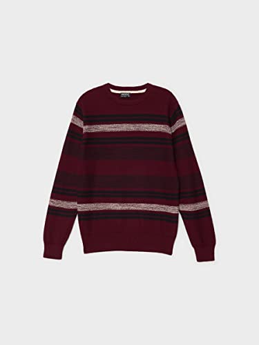 Chandail homme INSIDE pull chaud col classique mode masculine - 4