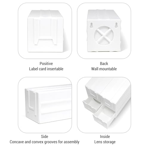 Étui de rangement cloisonné Pilipane plastique de qualité