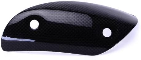 Bestem CBDU-DVL-EHC Black Carbon Fiber Exhaust Cover for Ducati Diavel 2011 - 2012