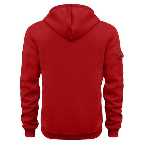 Half Zipper Hoodies for Teen Boys Fleece Warm Pullover Sweatshirts with Pockets Youth Outdoor Athletic Jacket3