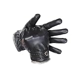 OUNONA wasserdichte Winterhandschuhe aus PU Material Warme Touchscreenfähige Fahrradhandschuhe für Damen und Herren Flexible Einheitsgröße Kalte Außentemperaturen Schutz für