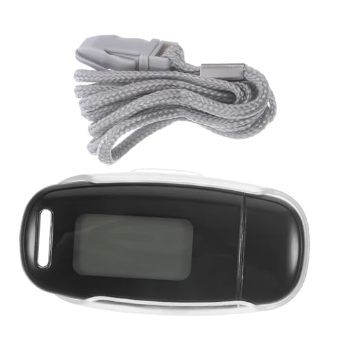 SEWACC Professional Pedometer Step Counter for Walking Running Fitness Black Compact Easy to Use