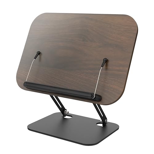 Image of Sunchhaya Book Stand for Reading, Writing, Painting and Used As Laptop Stand for Desk, Book Reading Stand Adjustable Height-Angle (R50)