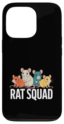 Funny Rat Squad Vintage Rodent Crew ���[�����X �X�}�z�P�[�X iPhone 13 Pro �p