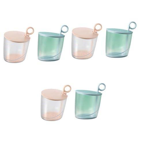 Beavorty 3 Juegos Espumador Limpiador Facial Portátil De Viaje Bálsamo Limpiador Burbuja Leche Limpiadora Facial Maquina De Pompas Fabricante De Espuma Para Lavado De Cara Abs 2 Piezas * 3