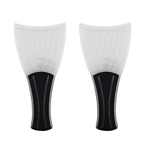 Yebeauty Hair Coloring Balayage Board, Barber Flat Top Paddle Board Highlighting Board for Dyeing Pack of 2