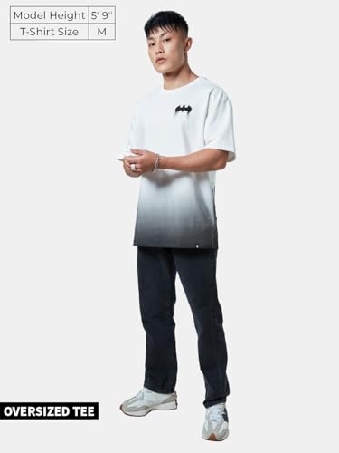 Image of The Souled Store Men's Cotton Blend Loose Fit Round Neck Sweatshirt