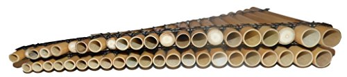 Pan Flute Zampona Chromatic 44 Pipes - Professional Instrument From Peru #TOP4