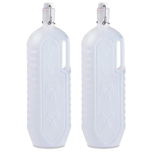 Tradineur Pack de 2 Botellas de Plástico 2L