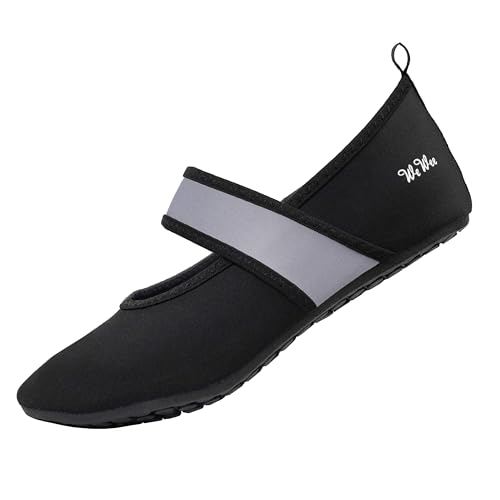 Kupfer Antibakterielle Athletische Socken f¨¹r M?nner und Frauen-Feuchtigkeits-Docht, rutschfeste Kissen Kn?chelsocken, Schwarz/Gelb-5 Pairs, Shoe M:34-44 EUR