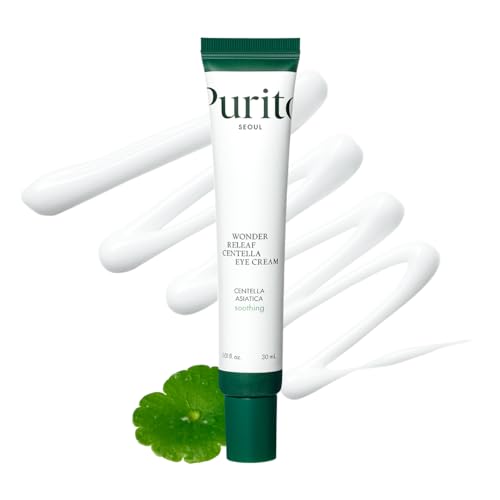 Purito Centella Eye Cream, Korean Centella, For Sensitive Skin, Soothing, Facial Eye Cream For Face, Dark Circles, Wrinkles, Puffiness, K-Beauty, Vegan & Cruelty-Free cover