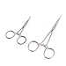 AAPROTOOLS 2 PCS Assorted Mosquito HEMOSTAT Forceps Pliers Curved Serrated 3.5