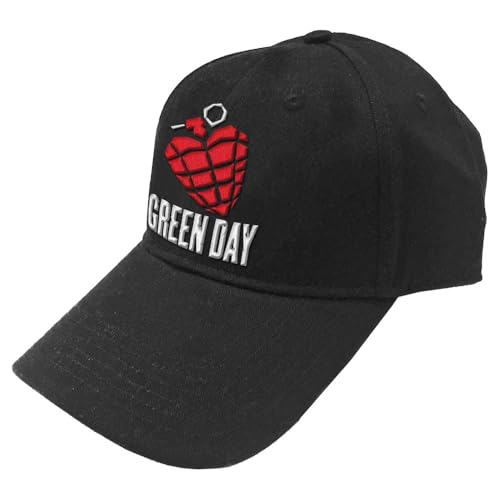 Casquette de baseball Green Day Grenade Logo en taille unique réglable