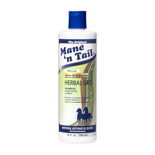 Mane ‘n Tail Herbal Gro Shampoo, Nourishing Formula, 355 ml