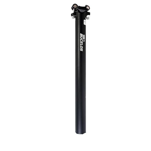 QAINKUN シートポスト MTB シートチューブ 350mm 400mm アルミニウム合金 バイクシートポスト 27.2/30.8/31.6mm シートポストチューブ ロード マウンテン 自転車アクセサリー バイクシートポスト(ブラック-30.8x35