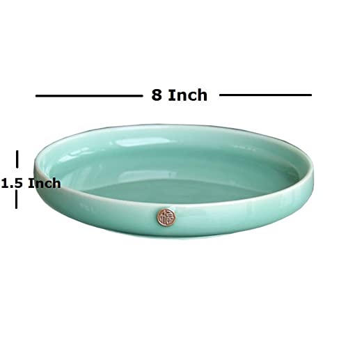 Friendlyss Salad Plate Fruit Sushi Sauce Seasoning Plate Ceramic Combination Tableware Tray Porcelain Tableware (Color : A, Size : One Size) #TOP1