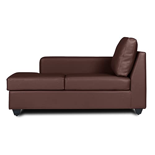 Image of Wakefit Sofa Set | 3 Year Warranty | Sofa 3 Seater, 3 Seater Sofa for Living Room, Wooden Sofa Set, 3 Seater + Left Aligned, Sofa for Living Room - Napper(Romance : Dark Fantasy)