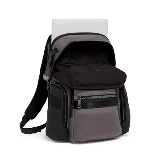 Image of TUMI - Alpha Bravo Navigation Backpack - Everyday Travel Backpack - Fits Up to 15 inch Laptop - 16.0 inch X 14.0 inch X 7.3 inch - Charcoal