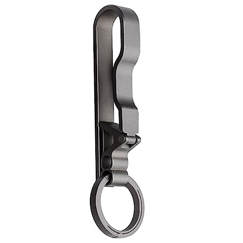 Porte-clés en titane pour ceinture : un cadeau durable au design intemporel