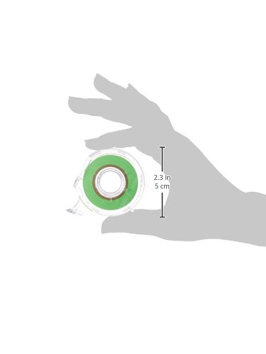 Image of Yamato Memoc Roll Tape, Self-Stick Memo Paper Tape, with Tape Dispenser, 15mm x 10m, 3-Color Set, Rose, Lemon & Lime, 1 ea. (RK-15CH-B)